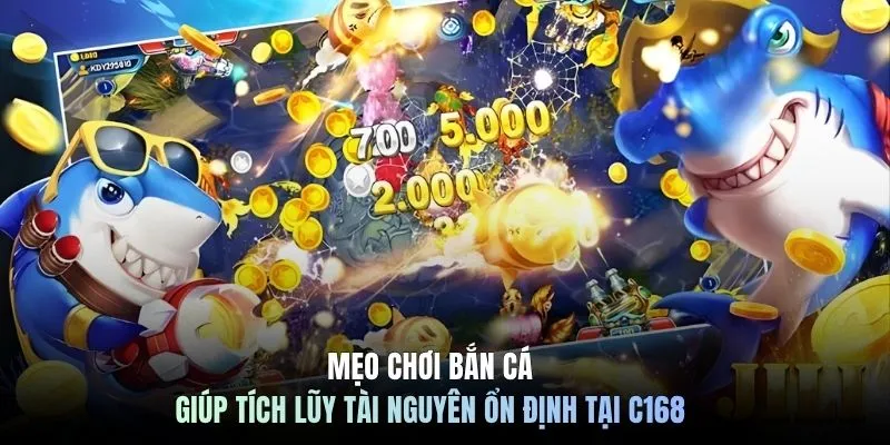 Mẹo chơi bắn cá giúp tích lũy tài nguyên ổn định tại C168